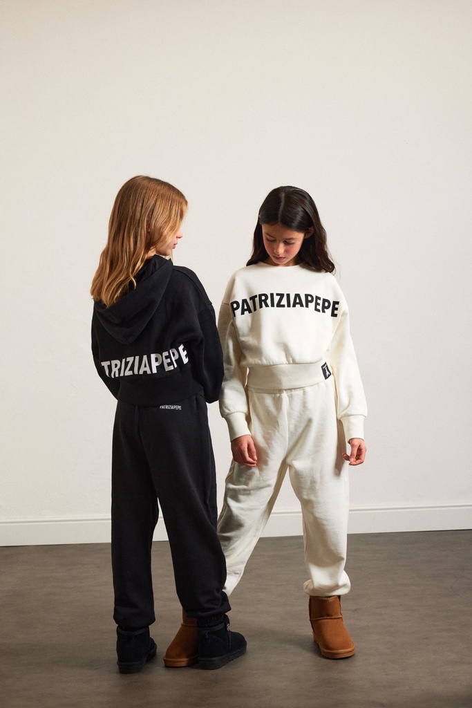 Zwarte Sweater met Rits