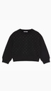 Black Sweater Rhinestones
